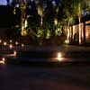 Landscape step lighting